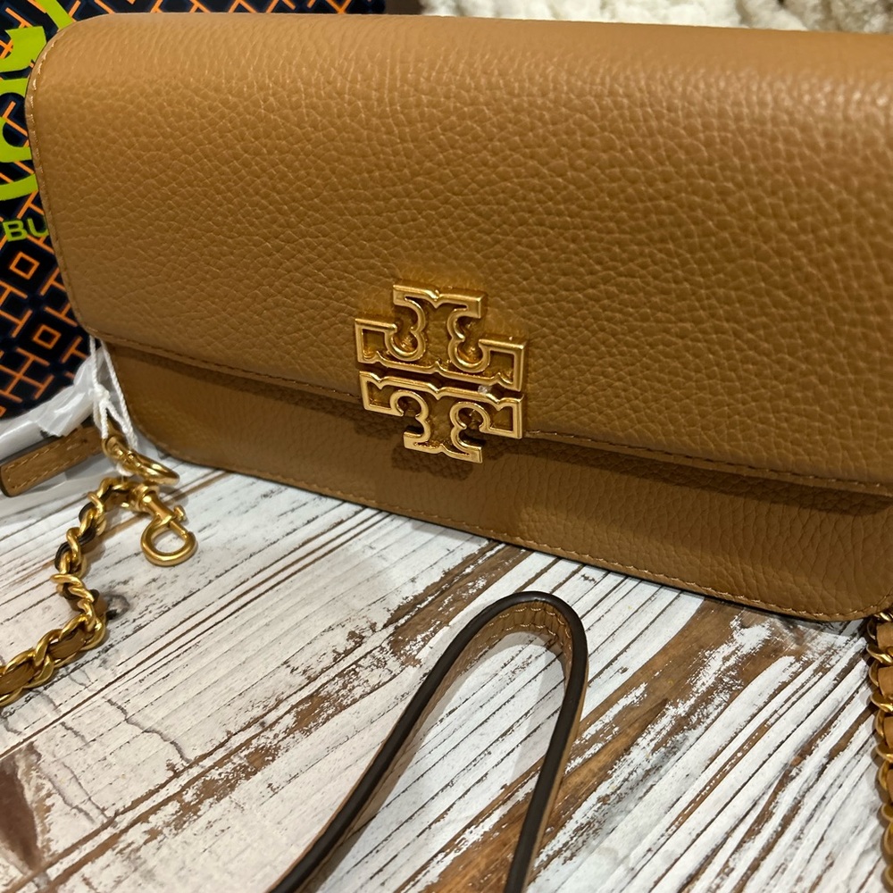 🌺NEW 🌺 Tory Burch, Emerson, chain wallet/Crossbody bag/shoulder bag/leather